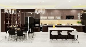 địa chỉ tủ bếp inox cánh kính uy tín